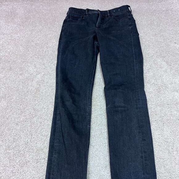 Express Jegging Ankle Black Skinny Super High Rise Pockets Women's Size 2 - Picture 8 of 14